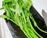 空芯菜のアンチョビ炒め作り方2写真