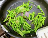 空芯菜のアンチョビ炒め作り方6写真
