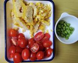 たっぷり夏野菜のペッパーマヨサラダ作り方2写真