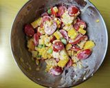 たっぷり夏野菜のペッパーマヨサラダ作り方4写真