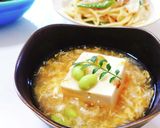 ふわふわ湯豆腐の枝豆卵あんかけ作り方10写真