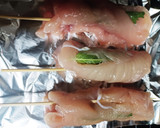 ☆ささみの明太子巻きの焼き鳥☆作り方3写真