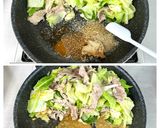 豚こまキャベツと大葉のごま味噌炒め作り方5写真
