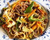 夏休みに簡単♪野菜たっぷり焼きそば♡作り方6写真