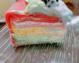 レインボー☆ミルクレープ☆ケーキ作り方15写真
