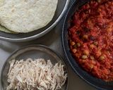 エンチラーダ〜トルティーヤのグラタン作り方3写真