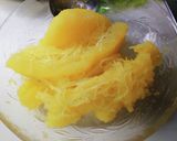 素麺カボチャ(うり)とアボカドのサラダ作り方1写真