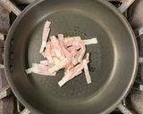 富田うどんdeカルボナーラ風作り方1写真