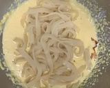 富田うどんdeカルボナーラ風作り方4写真