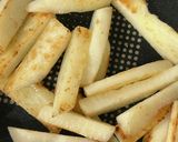 大和芋(山芋、長芋)の麺つゆバター焼き作り方2写真