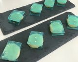 かき氷シロップdeキラキラ和菓子作り方7写真