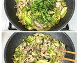 豚こまキャベツと大葉のごま味噌炒め作り方7写真