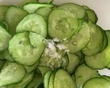 きゅうり・わかめ・しらす・甘酢和え作り方1写真