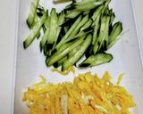 美味しい冷やし中華♡味つけはポン酢トマト作り方3写真