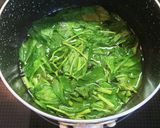 トロっとモロヘイヤのかんたん味噌汁作り方3写真