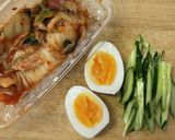 簡単さっぱり！そうめんで作るキムチ冷麺作り方3写真