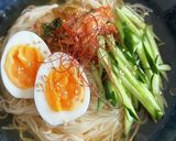 簡単さっぱり！そうめんで作るキムチ冷麺作り方5写真