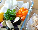 麺つゆとクミンで夏野菜の和タトゥイユ♪作り方2写真