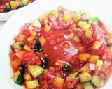 野菜超たっぷりトマトそうめん作り方9写真