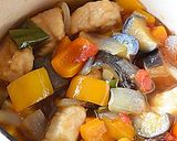麺つゆとクミンで夏野菜の和タトゥイユ♪作り方7写真