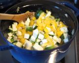 【暑い日に野菜の旨み】鶏とエビのガンボ作り方10写真
