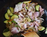 焼肉のタレで作る豚肉の野菜炒め作り方5写真