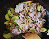 焼肉のタレで作る豚肉の野菜炒め作り方5写真