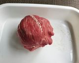 玉ねぎとカマンベール牛肉の包み焼き作り方4写真