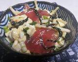 シャキシャキ山かけ冷奴作り方5写真
