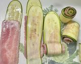 ズッキーニとベーコンのクルクル焼き作り方2写真