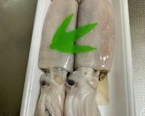 イカの生姜煮♪作り方1写真