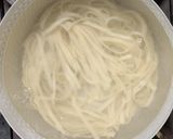 富田うどんdeたらこスパゲティ作り方2写真