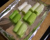 長ネギの白味噌マヨがけ作り方2写真