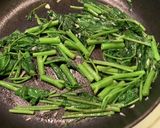 簡単　空芯菜炒め　夏に最適　案外できる作り方7写真