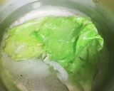 ささみの梅肉ロール☆レタス塩漬け巻き作り方1写真