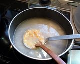 れんこん団子のもちもち味噌汁作り方6写真