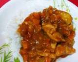 鶏肉と野菜のビビッとカレー作り方4写真
