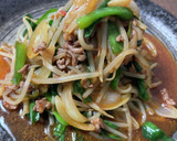 もやしとニラの中華風炒め作り方4写真