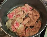 牛肉と茄子＆万願寺唐辛子の甘辛煮作り方5写真
