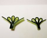 きゅうりの飾り切り　可愛い扇作り方7写真