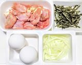 超お手軽☆レンジで親子丼作り方1写真