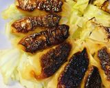 レトルト●餃子＆キャベツ蒸し作り方3写真