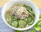 栄養満点！鯖缶で冷やしそうめん作り方6写真