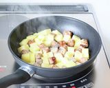 コストコ食材【ポテトソーセージのソテー】作り方4写真