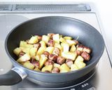 コストコ食材【ポテトソーセージのソテー】作り方6写真