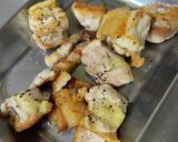 ジューシー☆鶏もも肉と夏野菜のカレー炒め作り方3写真