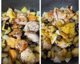 ジューシー☆鶏もも肉と夏野菜のカレー炒め作り方5写真