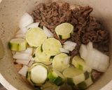 ズッキーニ・夏カレー作り方1写真