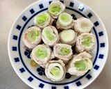 豚バラねぎ巻き(梅肉乗せ)作り方8写真