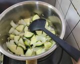 夏野菜のスープ/七尾給食作り方4写真